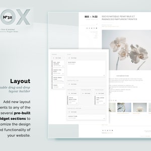 Minimal Blogger Theme with Sticky Sidebar and Grid Blog Layout Box No32 Customizable Template image 4
