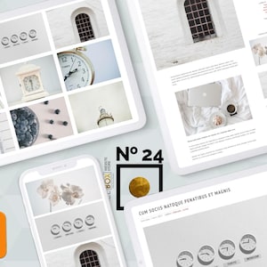 Box ⊡ No24 ⊳ Blogger Theme – Hochgradig anpassbar, einfach zu handhaben
