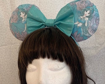 Orejas de Disney inspiradas en jazmín / Orejas de Minnie / Orejas de Mickey