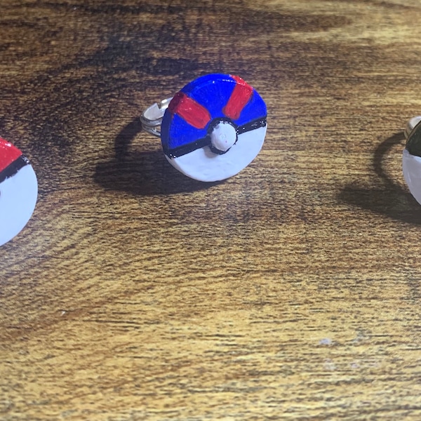 Pokeball Ring