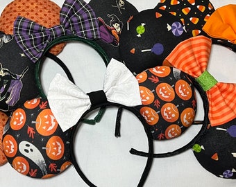 Halloween Orejas de Disney//Orejas de Mickey//Orejas de Minnie