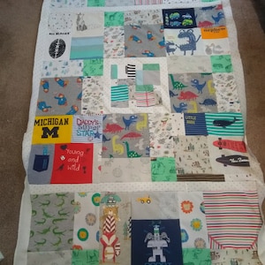Memory quilt made from your precious memories