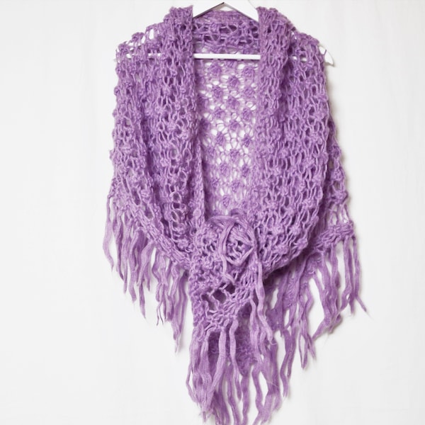 shawl lilac