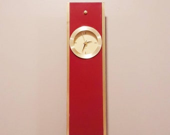 Brass-trimmed Wall clock