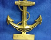 A Solid Brass Door Knocker