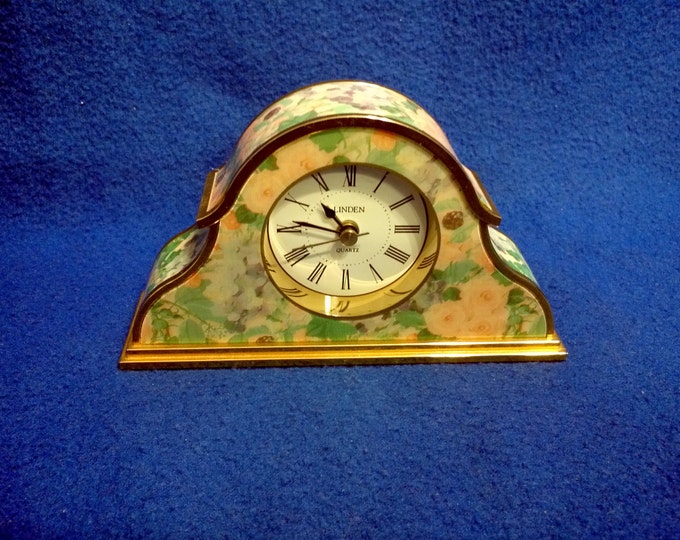 Linden Quartz Clock Etsy