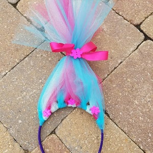 Troll Headband. Trolls. Princess Poppy. Trolls Movie. Trolls Birthday ...