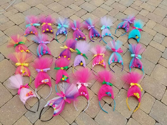 any occasion headbands Birthday Troll headbands 8.99 and FREE Shipping or Disney Bachelor party Disney Inspired,