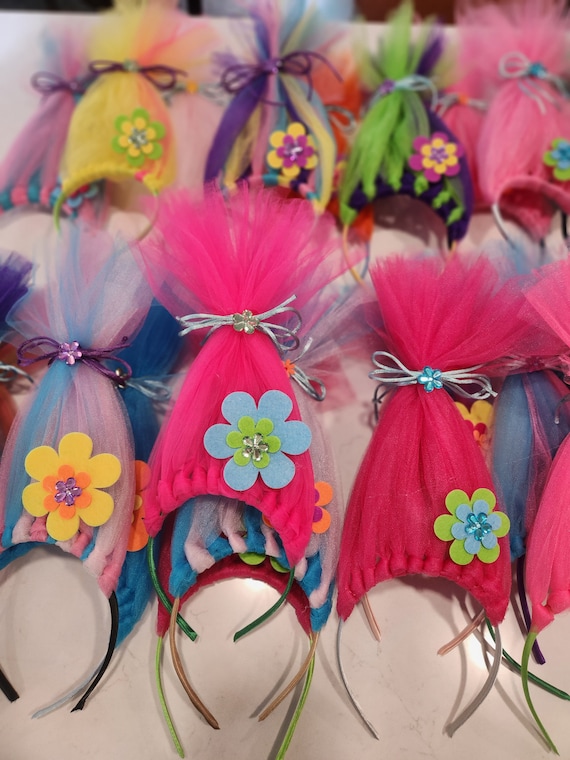 Trolls Birthday Party Favors Princess Poppy Trolls 