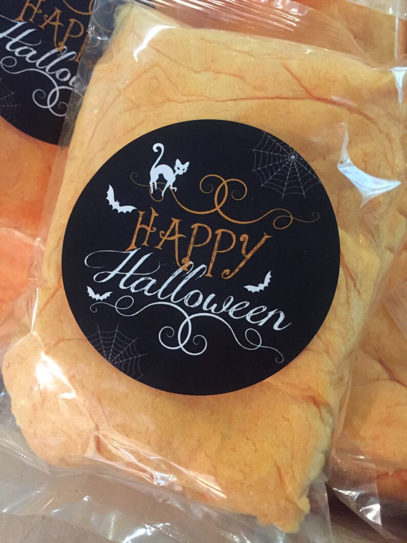 75 Custom Label Design Prepackaged Cotton Candy Favors