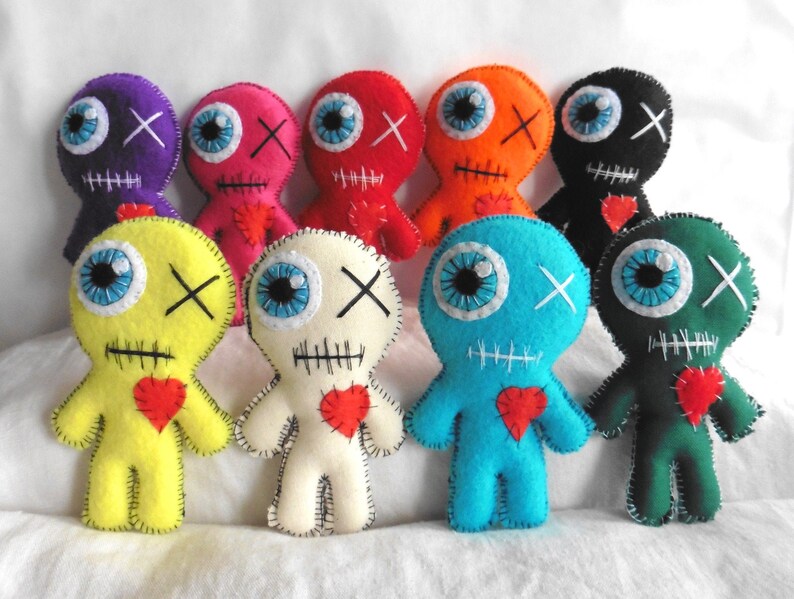 MINI Poupée Vaudou Fétiche de poche Câlin Guérison - Etsy France