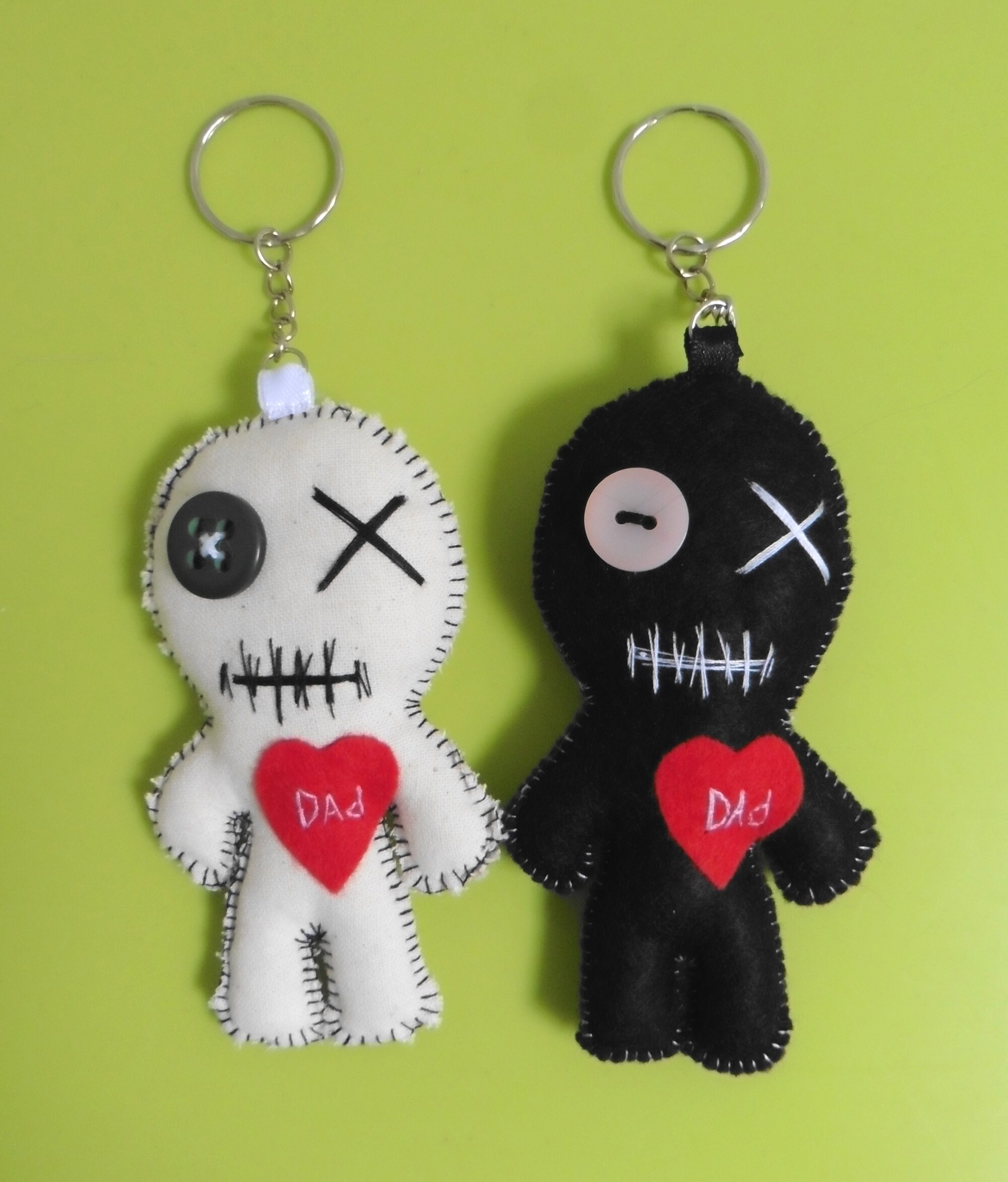 Mini Love Dad The Mummy Poppet Voodoo Doll Keychain Pocket Etsy