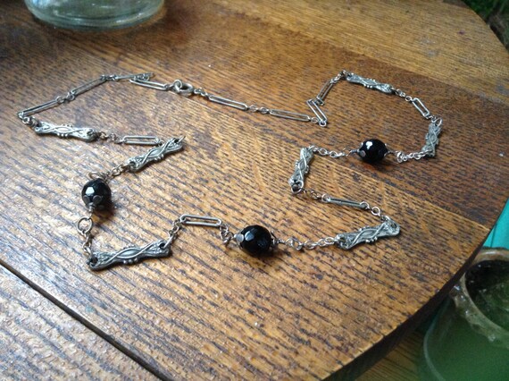 Vintage Edwardian beaded Necklace