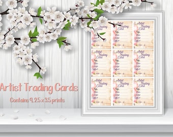 ATC  / ACEO - Artist Trading Card / Art Cards Editions & Originals - Labels