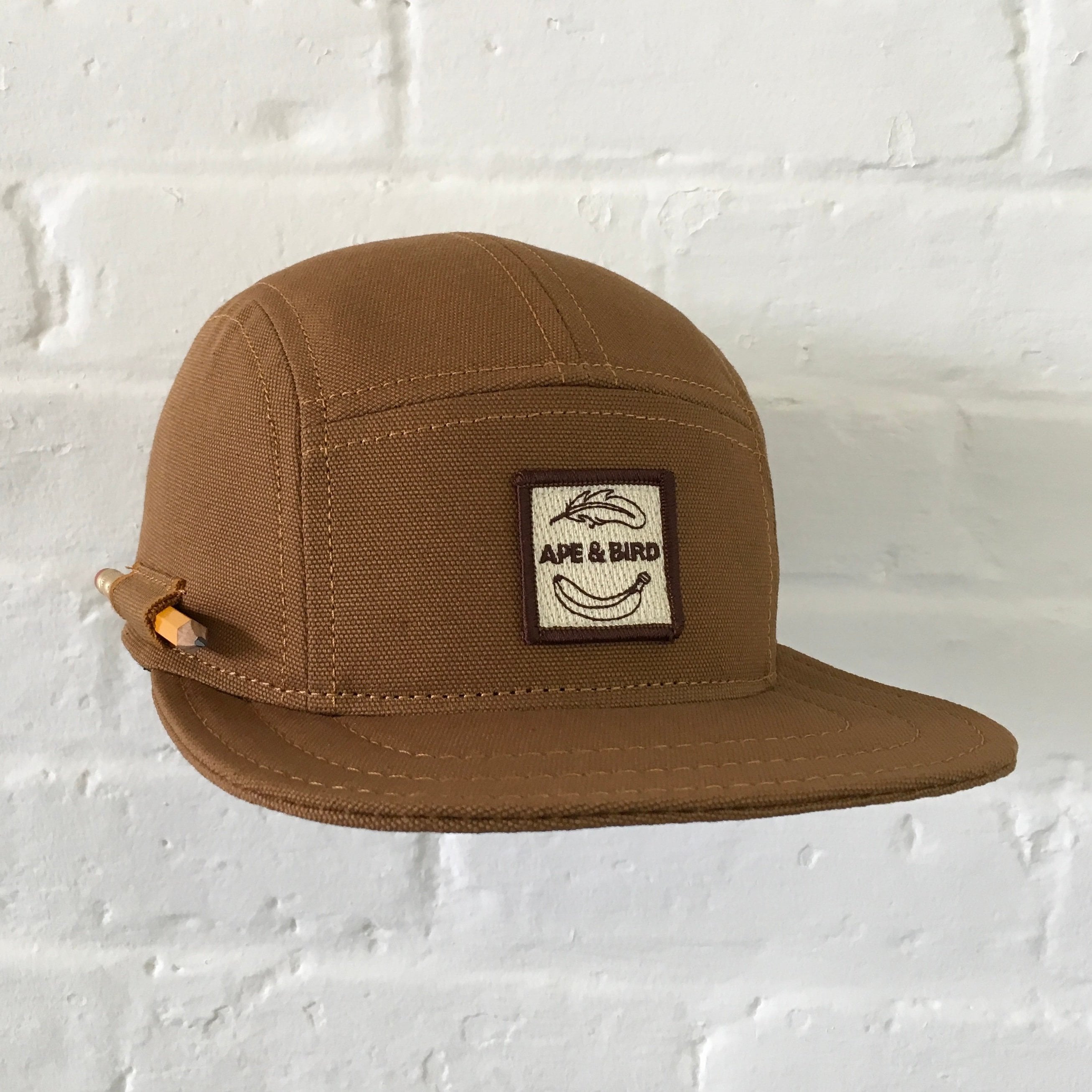 Handmade 5 Panel Mens Baseball Cap 