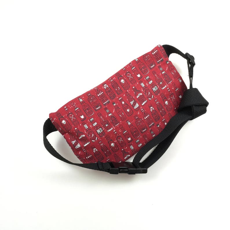 Hot sauce Fanny Pack Handmade festival bum bag hip bag purse gym bag Belt bag Utility belt Vegan Cute fanny pack fanny pack Hip Belt bag