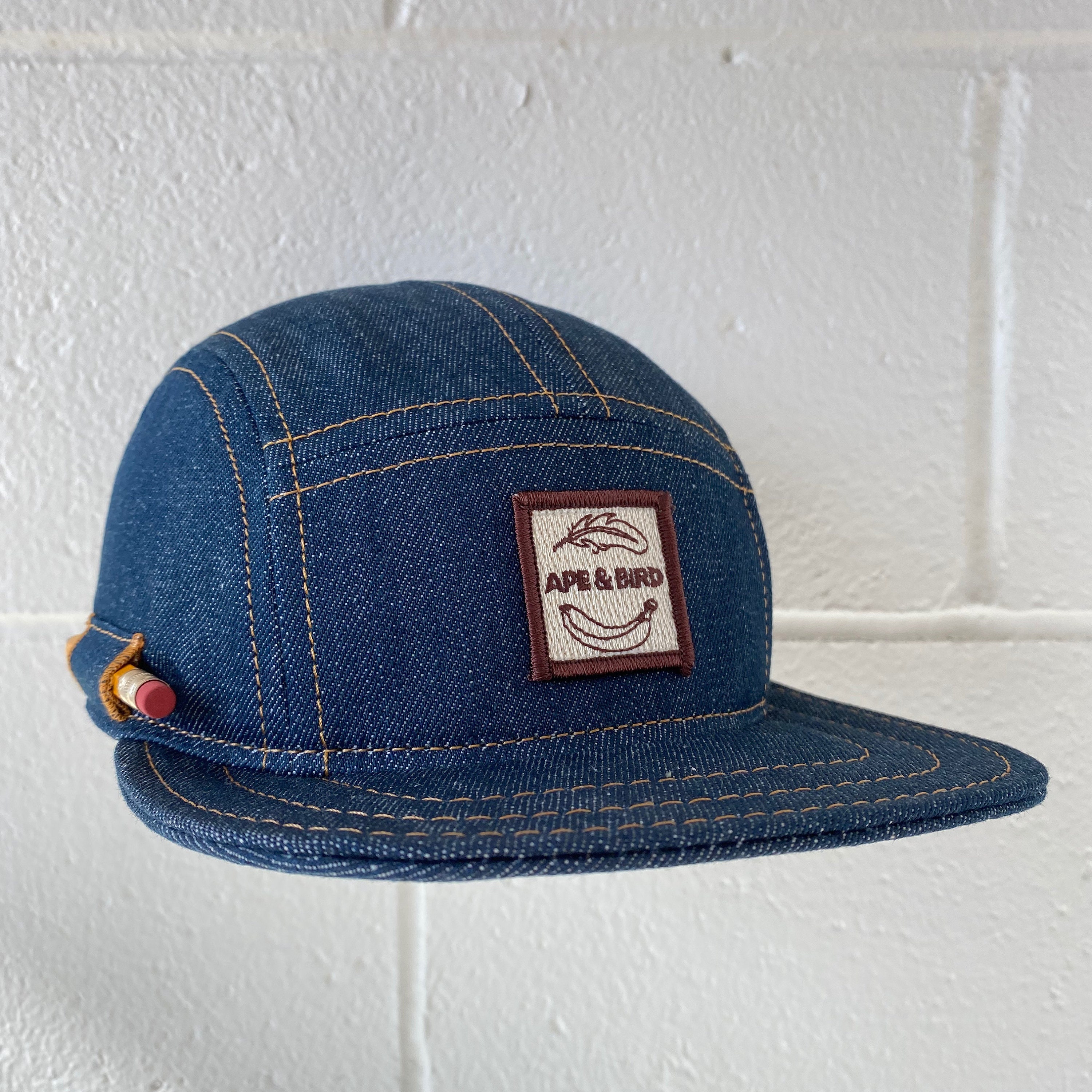Handmade 5 Panel, Mens Baseball Cap, Snapback , Trucker Hat