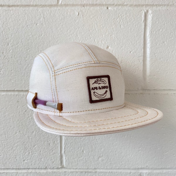 Baseball Cap Pencil Hat Handmade 5 Panel Hat Snapback Hat Five panel hat Camper cap Baseball Hat 5panel Cap Gifts under 50 Pencil holder hat