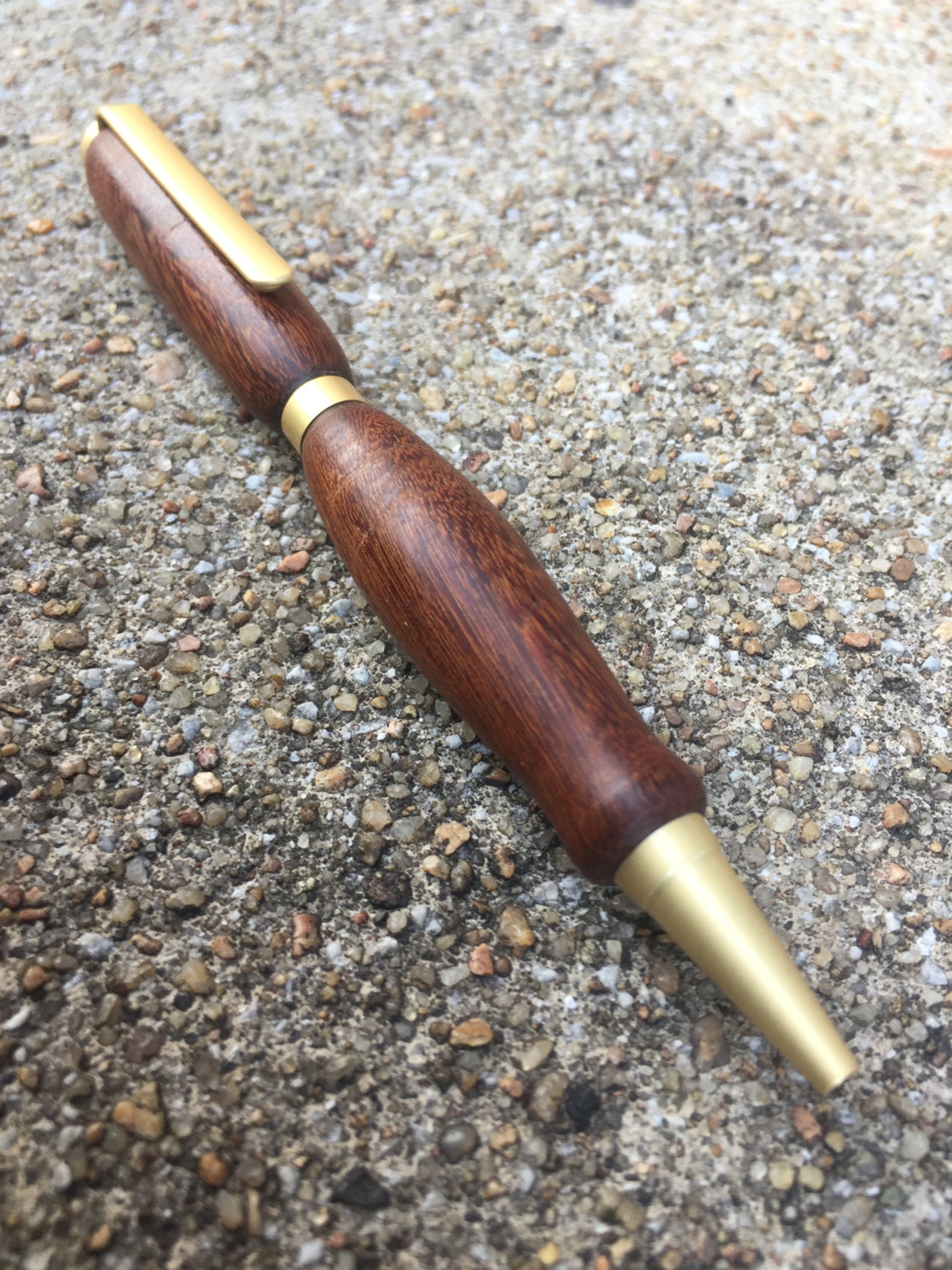 Hand Carved Wooden Pen Etsy