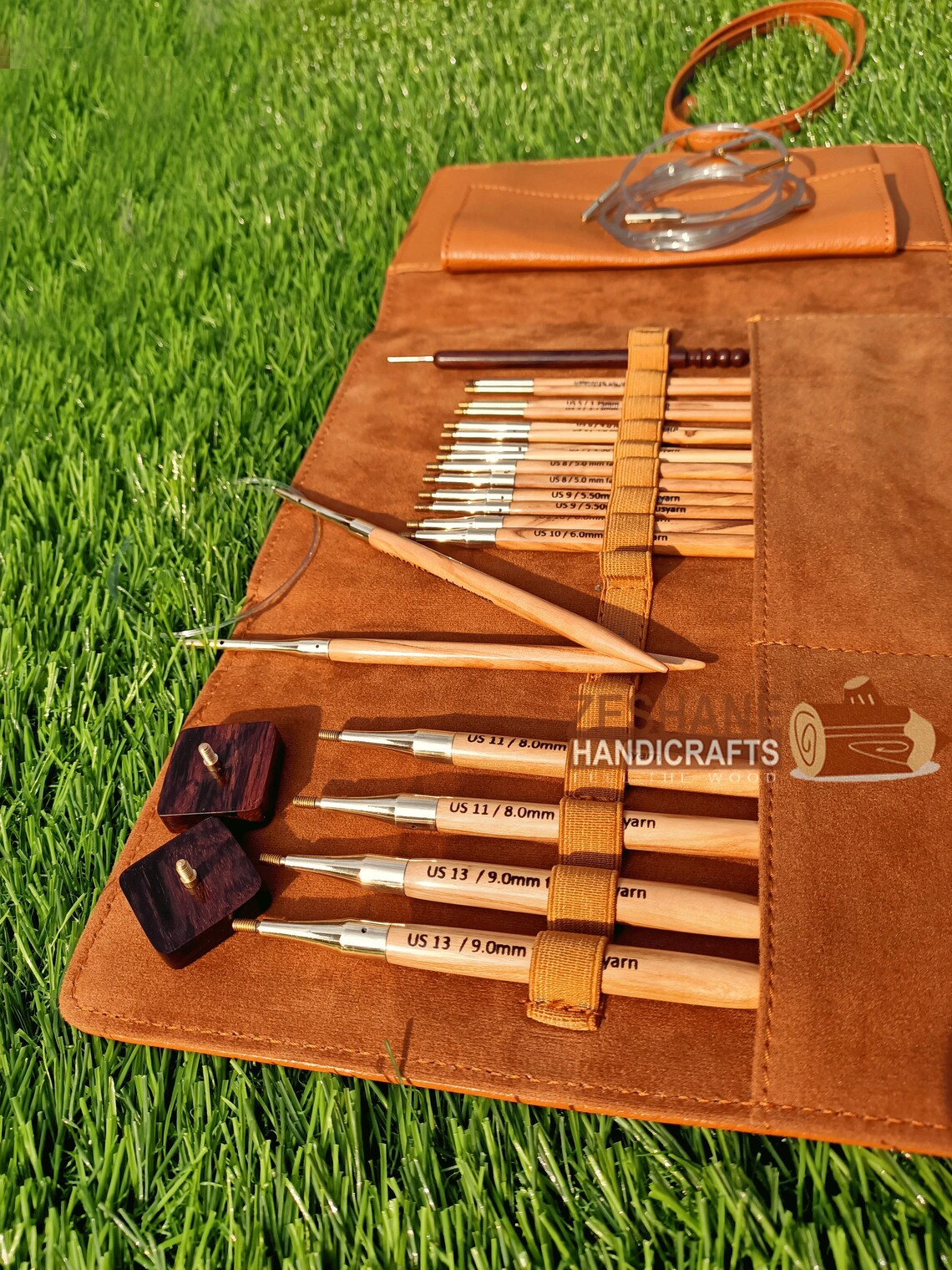 Interchangeable Knitting Needle Set in Rosewood Etsy