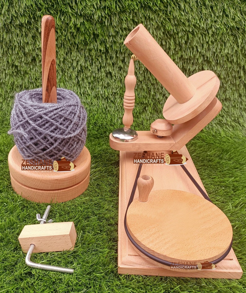 Hand Crafted Yarn Winder For Knitting And Crocheting Winding & Etsy