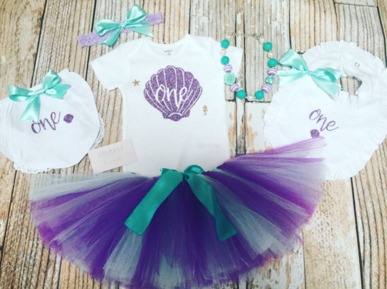 baby's first birthday mermaid outfit