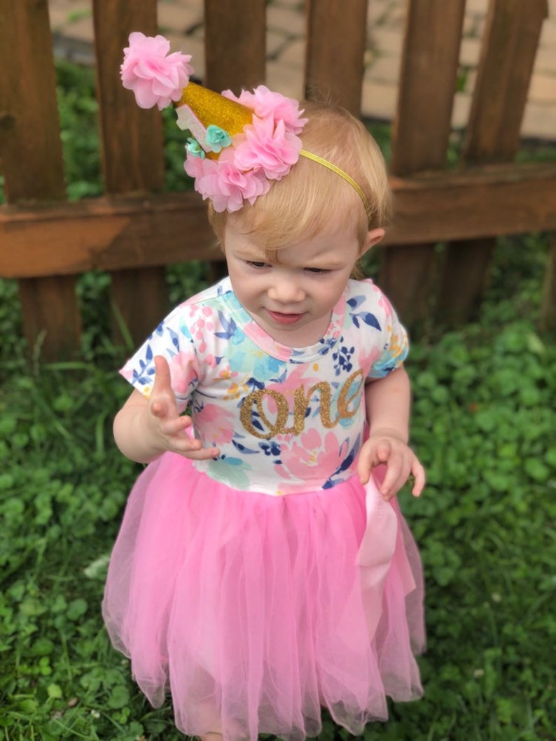 baby girl birthday outfit