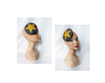 Fascinator hat star pinup party