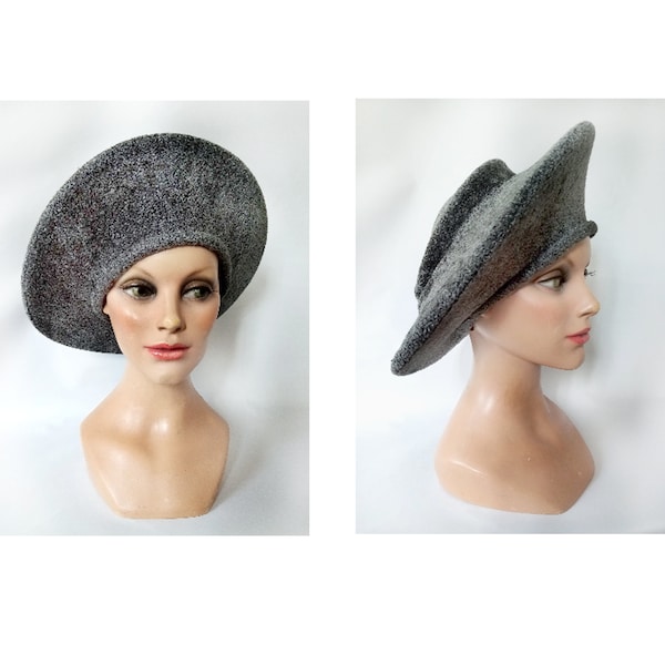 Chapeau hiver femme tissus tendance rétro