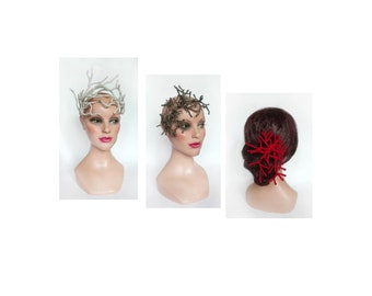 Fascinator wedding hair pin hat ceremony original