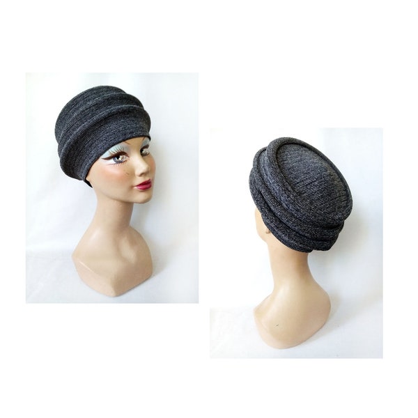 Chapeau hiver femme toque minimaliste