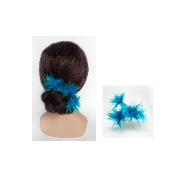 Èpingle cheveux plume mariage