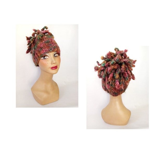 Bonnet fantaisie laine