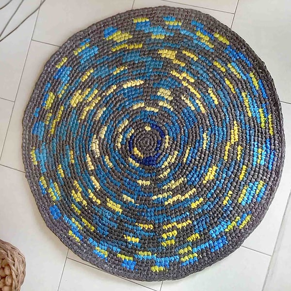 Plastic Bag Rug Etsy
