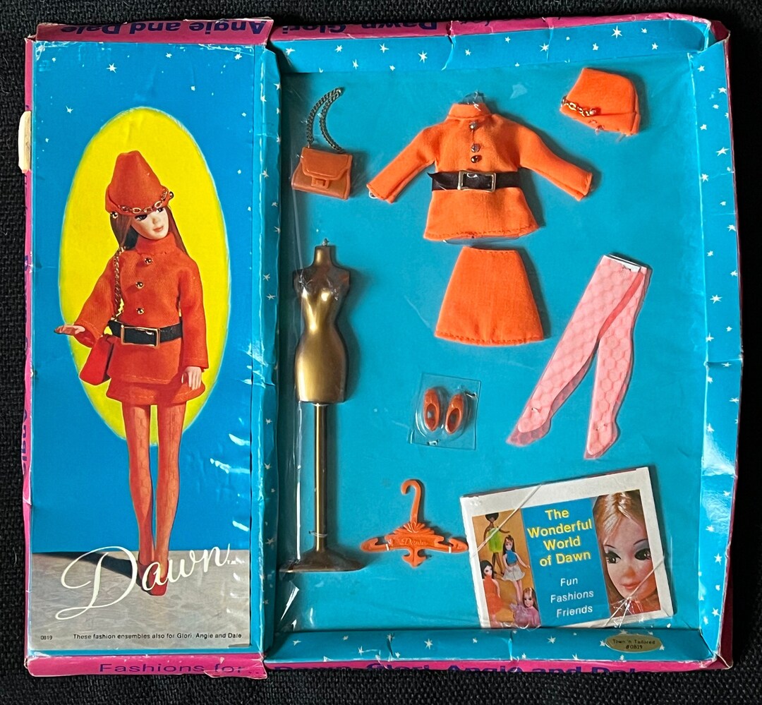 Vintage Topper Dawn Doll 819 TOWN 'n TAILORED NRFB Etsy