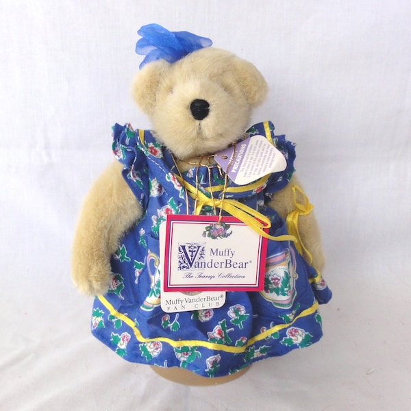 Muffy Vander Bear "Mommy & Me Teacup Collection" Dressed - New in Package - Excellent!