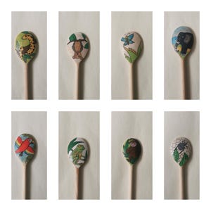 Monkey Puzzle Story Spoons - Etsy UK