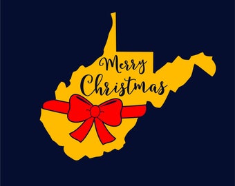 WV West Virginia Mountain Mama state outline SVG instant