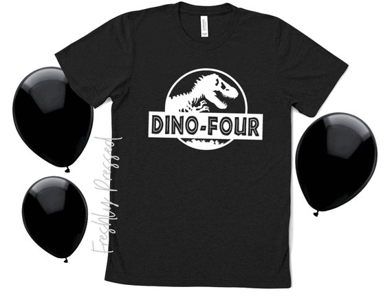 Dino Four Dinosaur Bodysuit or T-shirt 