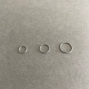 Silver Triangle Ear Piercing, Ear Hoop Piercing,Cartilage Earring,Helix Auricle Lobe-Surgical Steel