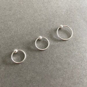 Screw Back Earring - Cartilage Helix Ear Nipple Piercing
