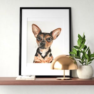 pet portrait, PEEKABOO dog, dog portrait, cat portrait, custom pet painting, animal painting, dog from picture, precious pet art