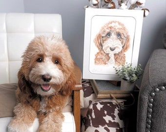 CUSTOM PET PORTRAIT, custom Dog portrait, custom pet painting, custom pet portrait, dog cat watercolor, pet watercolour, dog portrait