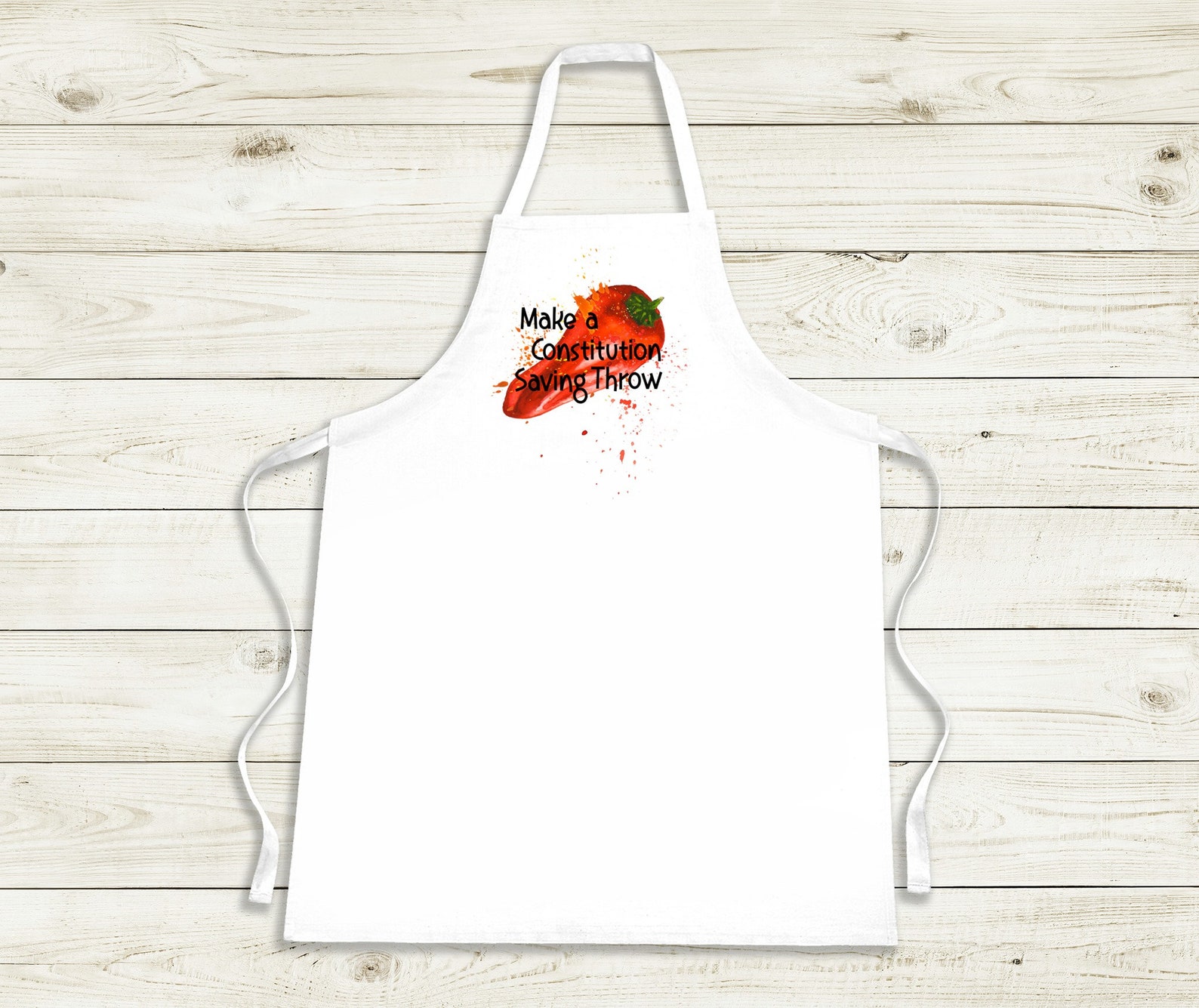 Constitution Saving Throw D&D Apron 20 Sided Critical Hit Etsy