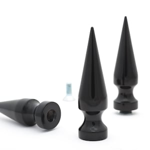 Giant 2-3/4&quot; (size 70) Tree Spike in Powder Coated Black for Heavy Duty Projects, Single Spike, StudsAndSpikes