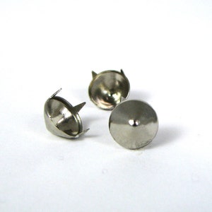 Silver, 9mm Multi-pronged Garment Cone Studs Bag of 100 - Etsy