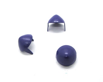 Purple Cone Studs 1/2" 13mm - Tas van 100 (voor denim en leer) StudsAndSpikes
