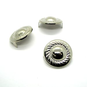 Silver Wagonwheel Studs - bag of 100 Studs and Spikes