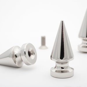 Giant 1-3/4&quot; (size 45) Tree Spike in Silver for Heavy Duty Projects, Single Spike, StudsAndSpikes