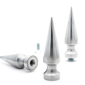 Single Giant 2.75&quot; (size 70) Tree Spike in Raw Aluminum for Heavy Duty Projects, Single Spike, StudsAndSpikes